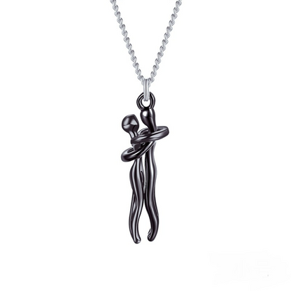 Affectionate Hug Necklace for Couples